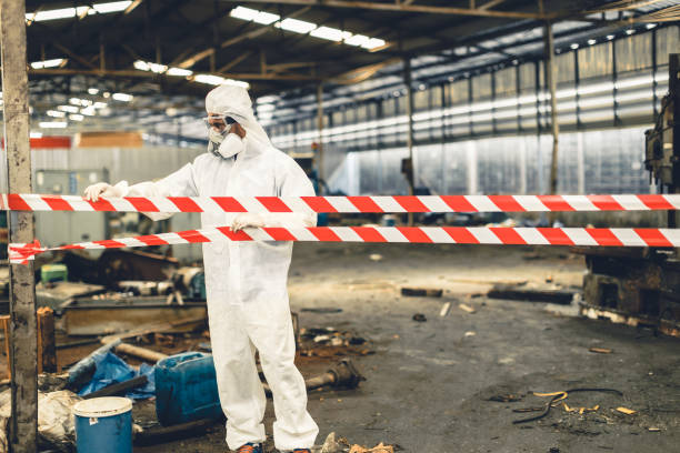 Professional Crime Scene Cleanup technician working in Arcadia, SC